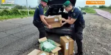 Prato, sequestrati 6.500 pacchetti di sigarette di contrabbando