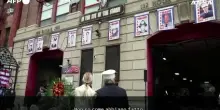 11 settembre, la commemorazione dei vigili del fuoco di New York