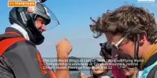 Cina: volo in tuta alare sul monte Tianmen