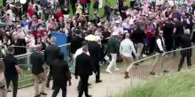 Irlanda, Trump all'Amgen Irish Open fra sostenitori e contestatori