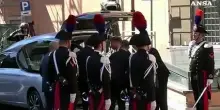 Roma, Mattarella e Meloni 'accompagnano' il feretro di Emma Bonino