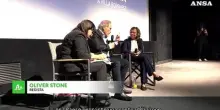 Oliver Stone a Roma: "La guerra &egrave; una brama americana"