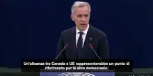 Carney: alleanza Ue-Canada un faro per le altre democrazie