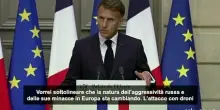 Macron : la natura delle minacce russe in Europa sta cambiando