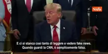 Trump bandisce da Casa Bianca Cnn, Politico e Msnow: Sono fake news, serve informazione onesta
