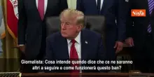 Trump: New York Times e Washington Post sono fake news disgustosi