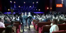 L'emozione del "Volo" davanti a Mattarella, i tre tenori gli stringono la mano commossi a Pordenone