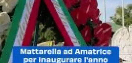 Mattarella ad Amatrice per inaugurare l'anno scolastico, l'omaggio alle vittime del terremoto