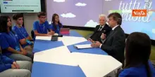 Mattarella tra gli studenti di Amatrice: La mia generazione ha visto trasformazioni inimmaginabili