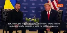 Trump vede Zelensky: Lavoriamo a porre fine a guerra, lo vogliono tutti. Anche Putin