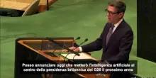 Burnham: Il G20 lavorer&agrave; sugli standard di sicurezza dell'IA
