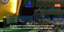 Takaichi (Giappone): Nostra aspirazione per un mondo senza armi nucleari