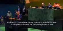Trump: Due anni fa il nostro Paese era morto. Ora siamo nell'et&agrave; dell'oro