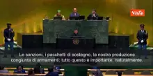 Zelensky: Chi commercia con la Russia allunga la guerra
