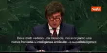 Milei all'Onu cita Adam Smith: L'Ai &egrave; il nostro acceleratore di produttivit&agrave;