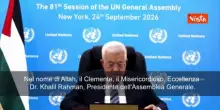 Abu Mazen all&rsquo;Onu: Siamo stati puniti per aver chiesto la fine dell&rsquo;occupazione della Palestina