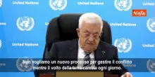 Abu Mazen: Vogliamo processo che ponga fine all'occupazione israeliana e garantisca pace