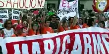 Crisi abitativa in Spagna, manifestazione a Madrid contro gli sfratti