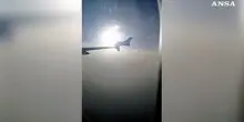 Un jet scorta per il volo papale da Lourdes a Metz