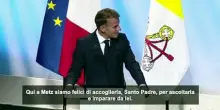 Macron: "Non cedere al ritorno dei nazionalismi che dividono"