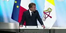 A Metz il Papa con Macron: &ldquo;Sempre pi&ugrave; barbare le relazioni umane e tra gli Stati&rdquo;