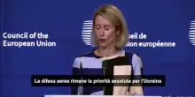 Kallas: difesa aerea priorit&agrave; per Kiev, ha bisogno dei patriot adesso
