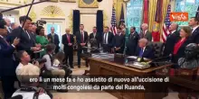 Trump chiede alla giornalista africana: Come sta andando con l'ebola?