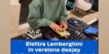 Elettra Lamborghini in versione deejay si diverte col marito Afrojack