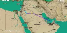 Volo FlyDubai, la rotta dell&rsquo;aereo costretto all&rsquo;atterraggio in Arabia Saudita