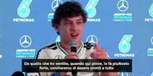 Formula1, Antonelli: a Sepang piove forte, saremo pronti a tutto