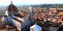 Firenze, completato ponteggio per il restauro del Campanile di Giotto