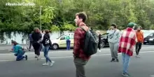 Bosco Ospizio, la protesta degli attivisti