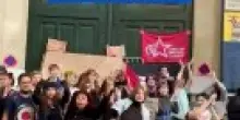 Gli studenti italiani uniti ai francesi nella protesta