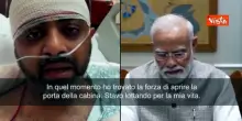 Volo dirottato a Dubai, il racconto del pilota-eroe indiano al Premier Modi dall'ospedale