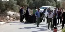 Medio Oriente, scontro tra palestinesi e coloni in un villaggio della Cisgiordania