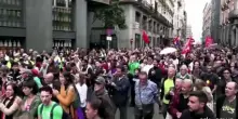 Madrid, manifestazioni davanti a Parlamento: si vota su crisi alloggi