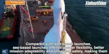 Cina, i lanci di razzi dal mare trainano l'industria spaziale commerciale
