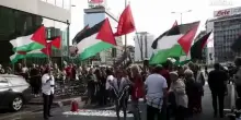 Milano, corteo di "solidariet&agrave; con i prigionieri palestinesi in Italia e nei lager sionisti"