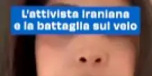 L&rsquo;attivista iraniana e la battaglia sul velo