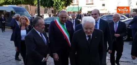 Mattarella a Palermo per l'anteprima del film 'Sul Cammino di Francesco - La vita di Biagio Conte'