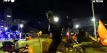 Spagna, incidenti alla manifestazione sui temi della casa ieri a Barcellona