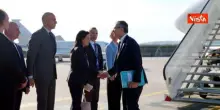 Meloni arriva a Spalato, in Croazia per il vertice dei Paesi Mediterranei