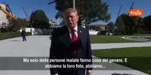Trump su vandalismi alla Reflecting Pool: Solo gente malata fa cose del genere