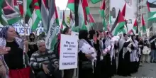 A Berlino i pro-Pal manifestano nel terzo anniversario del 7 ottobre