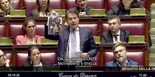 Camera, Conte mostra foto Delmastro con Caroccia e Colosimo con Ciavardini