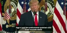 Trump difende la fucilazione di Hasan: "&Egrave; un maniaco, se lo merita"