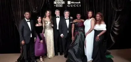 George e Amal Clooney a Londra premiano chi lotta per giustizia
