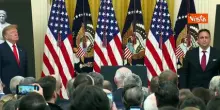 Il Nessun Dorma del tenore italo-americano Christopher Macchio alla Casa Bianca per il Columbus Day