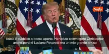 Trump: A Pavarotti non piaceva nessuno, era uno difficile, ma io gli piacevo. Era mio amico