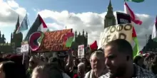 Cortei pro Palestina in tutto il mondo, le immagini da Londra